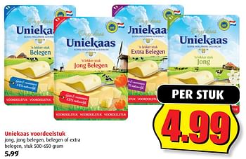 Aanbiedingen Uniekaas voordeelstuk - Uniekaas - Geldig van 02/08/2017 tot 08/08/2017 bij Boni Supermarkt