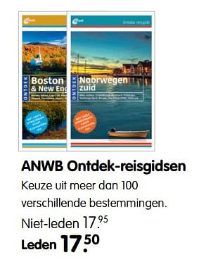 Aanbiedingen Anwb ontdek-reisgidsen - Huismerk - ANWB - Geldig van 31/07/2017 tot 20/08/2017 bij ANWB