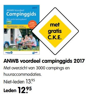 Aanbiedingen Anwb voordeel campinggids 2017 - Huismerk - ANWB - Geldig van 31/07/2017 tot 20/08/2017 bij ANWB