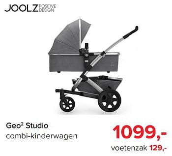 Aanbiedingen Geo studio combi-kinderwagen - Joolz - Geldig van 31/07/2017 tot 27/08/2017 bij Babypark