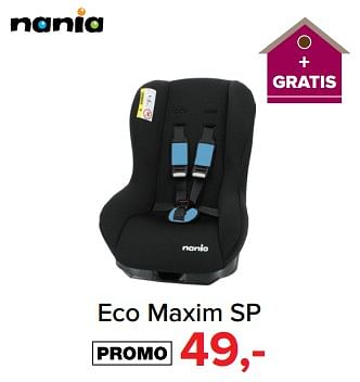 Aanbiedingen Eco maxim sp - Nania - Geldig van 31/07/2017 tot 27/08/2017 bij Babypark