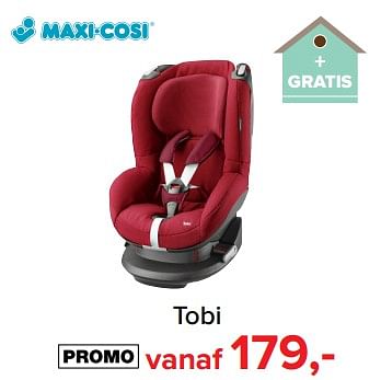 Aanbiedingen Tobi - Maxi-cosi - Geldig van 31/07/2017 tot 27/08/2017 bij Babypark