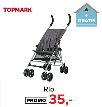 Aanbiedingen Rio - Topmark - Geldig van 31/07/2017 tot 27/08/2017 bij Babypark