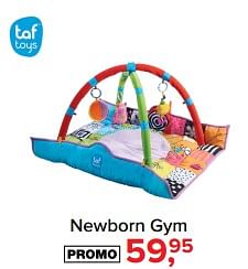 Aanbiedingen Newborn gym - Taf Toys - Geldig van 31/07/2017 tot 27/08/2017 bij Babypark