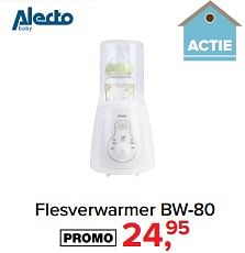 Aanbiedingen Flesverwarmer bw-80 - Alecto - Geldig van 31/07/2017 tot 27/08/2017 bij Babypark