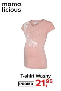 Aanbiedingen T-shirt washy - MamaLicious - Geldig van 31/07/2017 tot 27/08/2017 bij Babypark