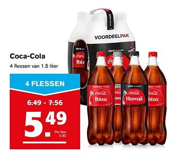 Aanbiedingen Coca-cola - Coca Cola - Geldig van 02/08/2017 tot 08/08/2017 bij Hoogvliet