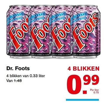 Aanbiedingen Dr. foots - Dr. Foots - Geldig van 02/08/2017 tot 08/08/2017 bij Hoogvliet