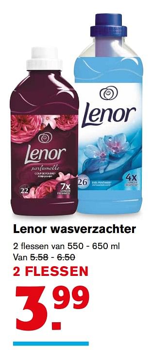 Aanbiedingen Lenor wasverzachter - Lenor - Geldig van 02/08/2017 tot 08/08/2017 bij Hoogvliet