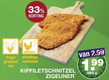 Aanbiedingen Kipfiletschnitzel zigeuner - Huismerk - Aldi - Geldig van 06/08/2017 tot 12/08/2017 bij Aldi