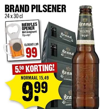 Aanbiedingen Brand pilsener - remote_pf_nl.BRAND - Geldig van 06/08/2017 tot 12/08/2017 bij Dirk III