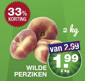 Aanbiedingen Wilde perziken - Huismerk - Aldi - Geldig van 06/08/2017 tot 12/08/2017 bij Aldi