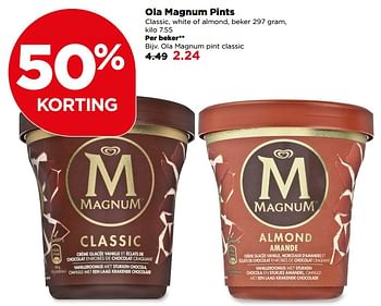 Aanbiedingen Ola magnum pint classic - Ola - Geldig van 06/08/2017 tot 12/08/2017 bij Plus