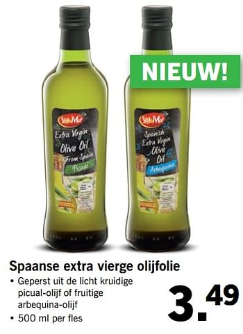 Aanbiedingen Spaanse extra vierge olijfolie - Sol &amp; Mar - Geldig van 07/08/2017 tot 13/08/2017 bij Lidl