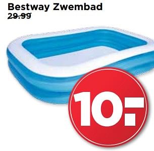 Aanbiedingen Bestway zwembad - BestWay - Geldig van 06/08/2017 tot 12/08/2017 bij Vomar