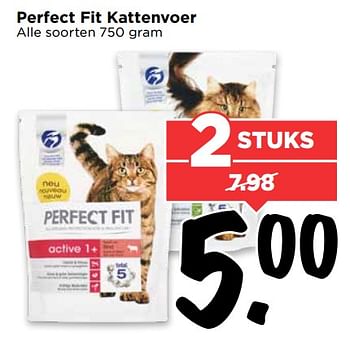 Aanbiedingen Perfect fit kattenvoer - Perfect Fit  - Geldig van 06/08/2017 tot 12/08/2017 bij Vomar