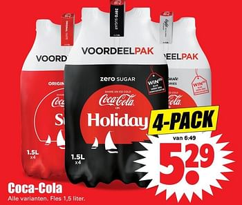 Aanbiedingen Coca-cola - Coca Cola - Geldig van 06/08/2017 tot 12/08/2017 bij Lekker Doen