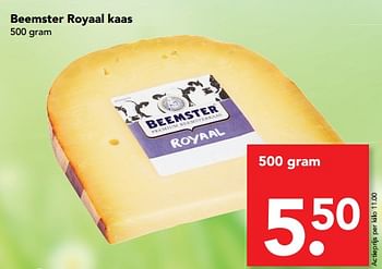 Aanbiedingen Beemster royaal kaas - Beemster - Geldig van 06/08/2017 tot 19/08/2017 bij Deen Supermarkten