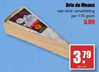 Aanbiedingen Brie de meaux - Brie de Meaux - Geldig van 07/08/2017 tot 12/08/2017 bij MCD Supermarkten