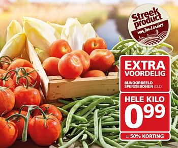Aanbiedingen De lekkerste groente uit eigen streek - Huismerk - Jan Linders - Geldig van 07/08/2017 tot 13/08/2017 bij Jan Linders