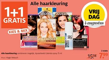 Aanbiedingen Haarkleuring - Huismerk - Etos - Geldig van 07/08/2017 tot 13/08/2017 bij Etos