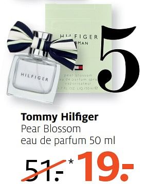 Aanbiedingen Tommy hilfiger pear blossom eau de parfum - Tommy Hilfiger - Geldig van 07/08/2017 tot 13/08/2017 bij Etos