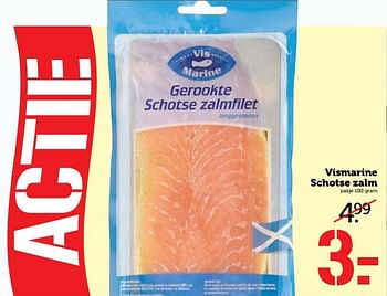 Aanbiedingen Vismarine schotse zalm - Vismarine - Geldig van 07/08/2017 tot 13/08/2017 bij Coop