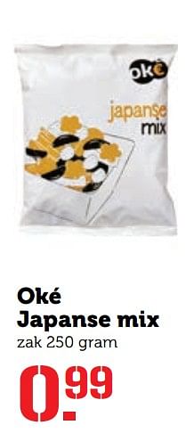 Aanbiedingen Oké japanse mix - Oké - Geldig van 07/08/2017 tot 13/08/2017 bij Coop