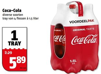 Aanbiedingen Coca-cola - The Coca Cola Company - Geldig van 07/08/2017 tot 13/08/2017 bij Poiesz