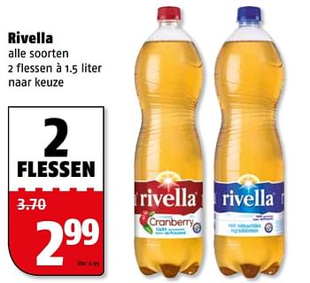 Aanbiedingen Rivella - Rivella - Geldig van 07/08/2017 tot 13/08/2017 bij Poiesz