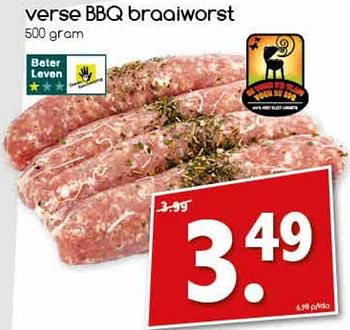 Aanbiedingen Verse bbq braaiworst - Huismerk - Agrimarkt - Geldig van 07/08/2017 tot 12/08/2017 bij Agrimarkt
