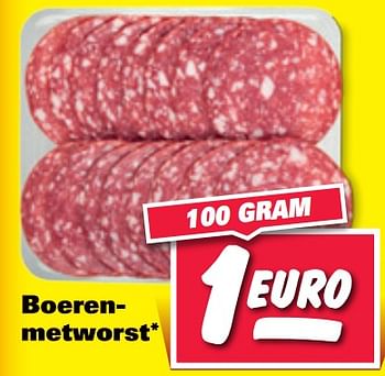 Aanbiedingen Boeren- metworst - Huismerk - Nettorama - Geldig van 07/08/2017 tot 13/08/2017 bij Nettorama