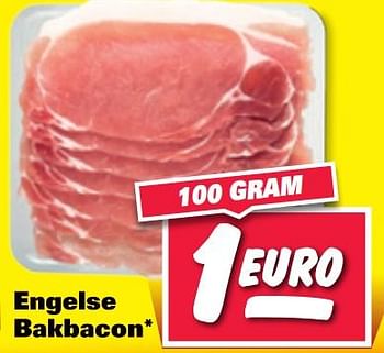 Aanbiedingen Engelse bakbacon - Huismerk - Nettorama - Geldig van 07/08/2017 tot 13/08/2017 bij Nettorama
