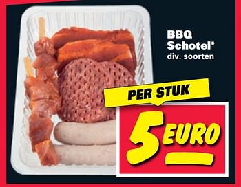 Aanbiedingen Bbq schotel - Huismerk - Nettorama - Geldig van 07/08/2017 tot 13/08/2017 bij Nettorama