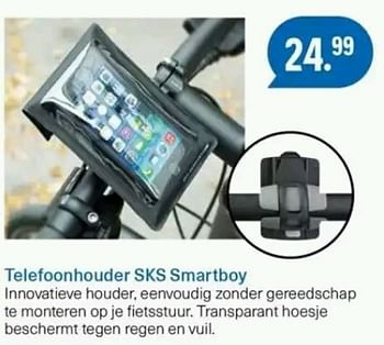 Aanbiedingen Telefoonhouder sks smartboy - Huismerk - Halfords - Geldig van 07/08/2017 tot 20/08/2017 bij Halfords