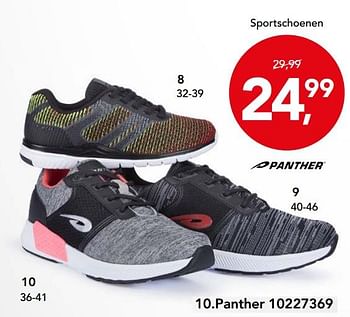 Aanbiedingen Sportschoenen - Panther - Geldig van 09/08/2017 tot 03/09/2017 bij Bristol