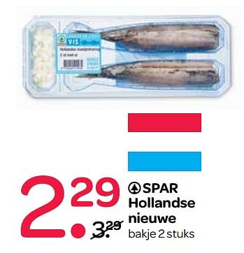 Aanbiedingen Spar hollandse nieuwe - Spar - Geldig van 10/08/2017 tot 23/08/2017 bij Spar