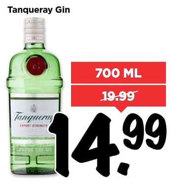 Aanbiedingen Tanqueray gin - Tanqueray - Geldig van 13/08/2017 tot 19/08/2017 bij Vomar