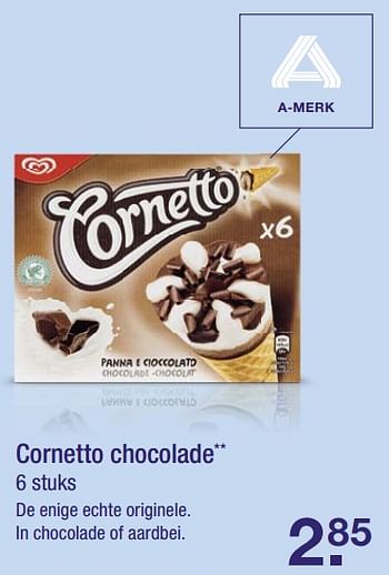 Aanbiedingen Cornetto chocolade - Ola - Geldig van 13/08/2017 tot 20/08/2017 bij Aldi