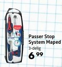 Aanbiedingen Passer stop system maped - Maped - Geldig van 10/08/2017 tot 10/09/2017 bij Bruna