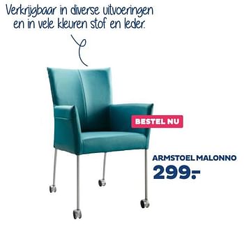 Aanbiedingen Armstoel malonno - Huismerk - INhouse - Geldig van 13/08/2017 tot 20/08/2017 bij INhouse