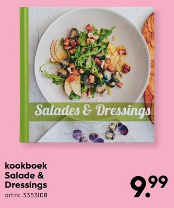 Aanbiedingen Kookboek salade + dressings - Huismerk - Blokker - Geldig van 12/08/2017 tot 23/08/2017 bij Blokker