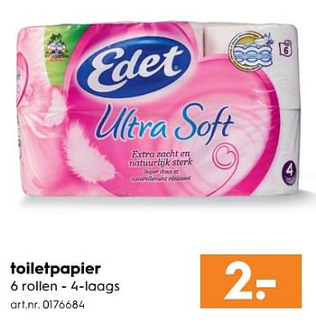 Aanbiedingen Toiletpapier - Huismerk - Blokker - Geldig van 12/08/2017 tot 23/08/2017 bij Blokker