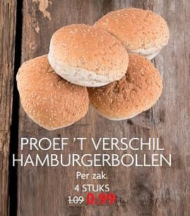 Aanbiedingen Proef `t verschil hamburgerbollen - Huismerk - Deka Markt - Geldig van 13/08/2017 tot 19/08/2017 bij Deka Markt