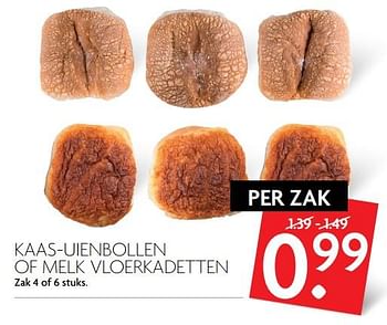 Aanbiedingen Kaas-uienbollen of melk vloerkadetten - Huismerk - Deka Markt - Geldig van 13/08/2017 tot 19/08/2017 bij Deka Markt