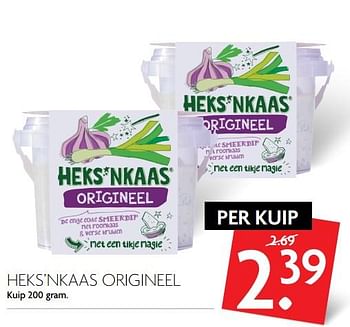 Aanbiedingen Heks`nkaas origineel - Heks'n Kaas - Geldig van 13/08/2017 tot 19/08/2017 bij Deka Markt