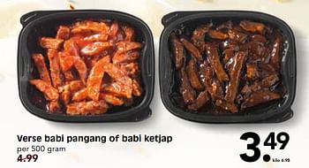 Aanbiedingen Verse babi pangang of babi ketjap - Huismerk - Em-té - Geldig van 13/08/2017 tot 19/08/2017 bij Em-té