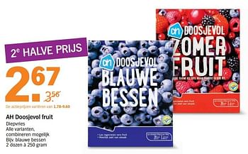 Aanbiedingen Ah doosjevol fruit - Huismerk - Albert Heijn - Geldig van 14/08/2017 tot 20/08/2017 bij Albert Heijn