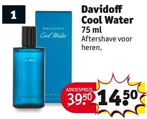 Aanbiedingen Davidoff cool water - Davidoff - Geldig van 15/08/2017 tot 20/08/2017 bij Kruidvat