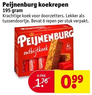 Aanbiedingen Peijnenburg koekrepen - Peijnenburg - Geldig van 15/08/2017 tot 20/08/2017 bij Kruidvat